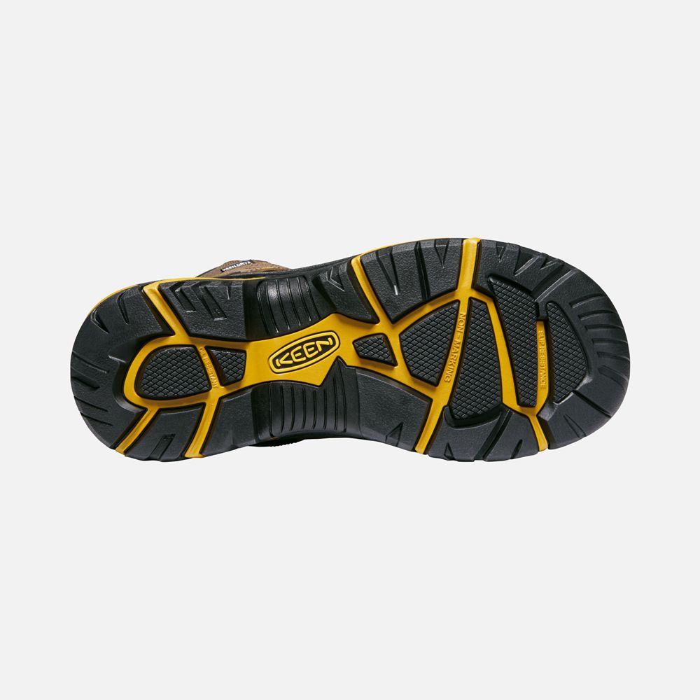 Keen Arbetskängor Herr Bruna - Mt Vernon 6\" (Steel Toe) - 541263KFM